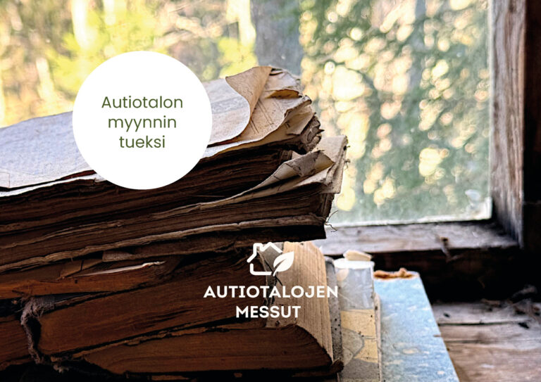 Autiotalon myynnin tueksi